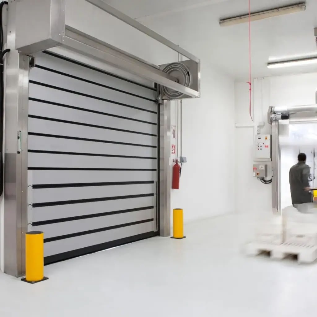 Novalink Insulated Spiral High Speed Door - NovaLink.com